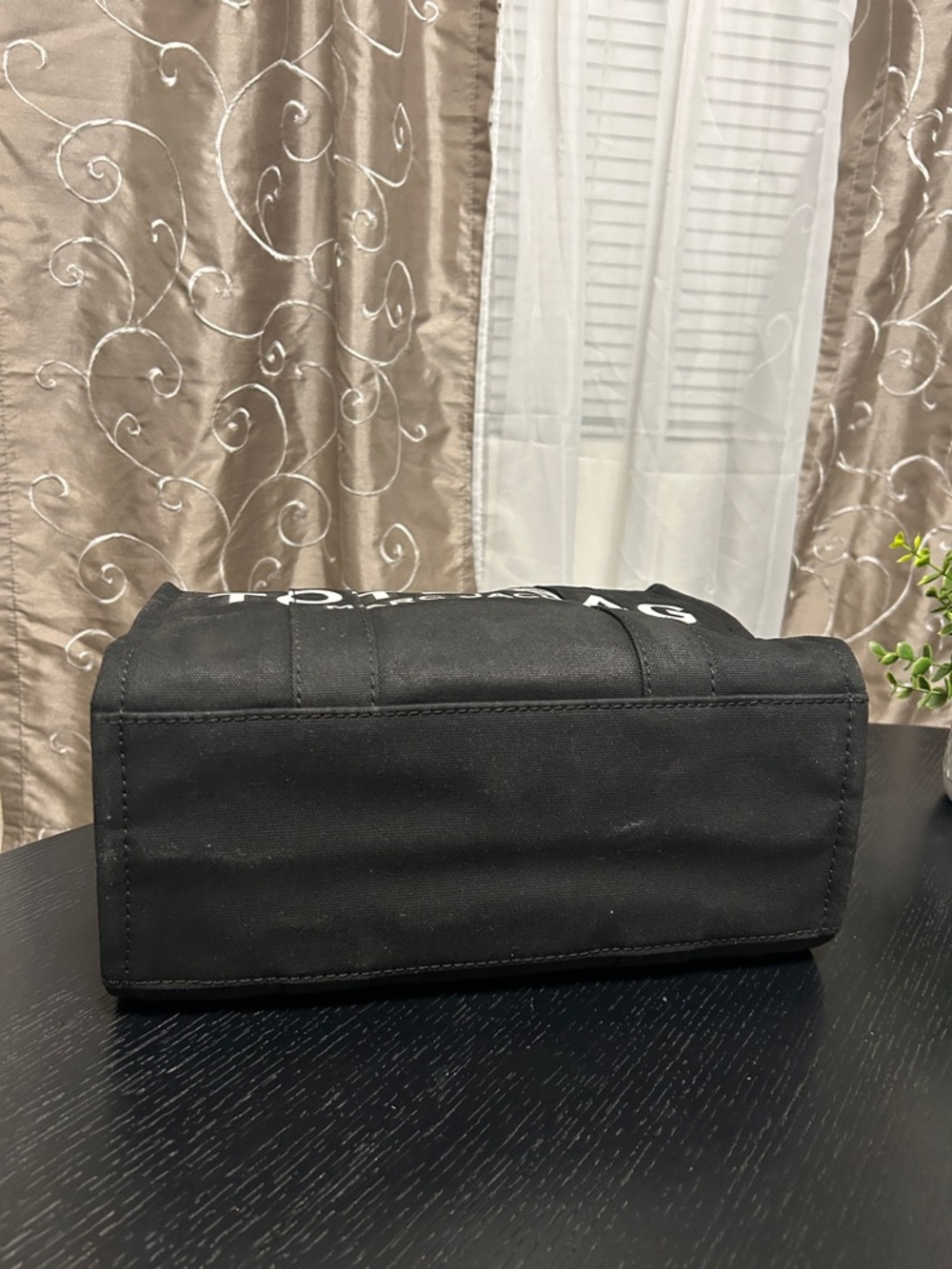 Marc Jacobs Black 'The Tote Bag' Canvas Duffel - Picture 10 of 17